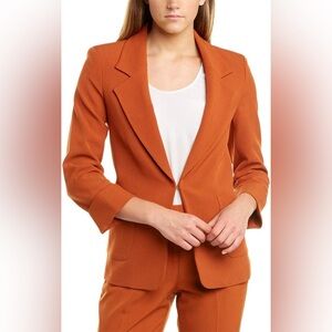 Tahari ASL Women's Kiss Front Cuffed Sleeve
Blazer Size 0P